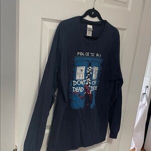 Fandom long sleeve tshirt (deadpool, walking dead, doctor who)